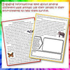 Animal Senses Informational Text and Activity {Covers NGSS 4-LS1-2}