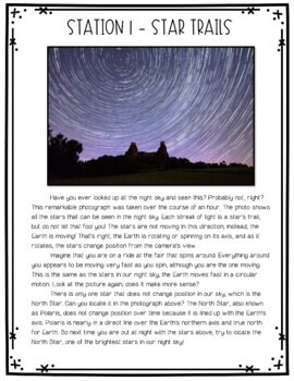 Patterns of the Earth, Moon and Stars Stations {NGSS Aligned}