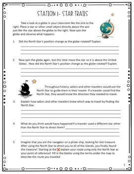 Patterns of the Earth, Moon and Stars Stations {NGSS Aligned}